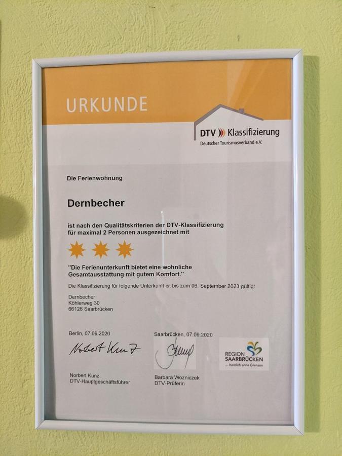 Ferienwohnung Dernbecher Saarbrucken Bagian luar foto